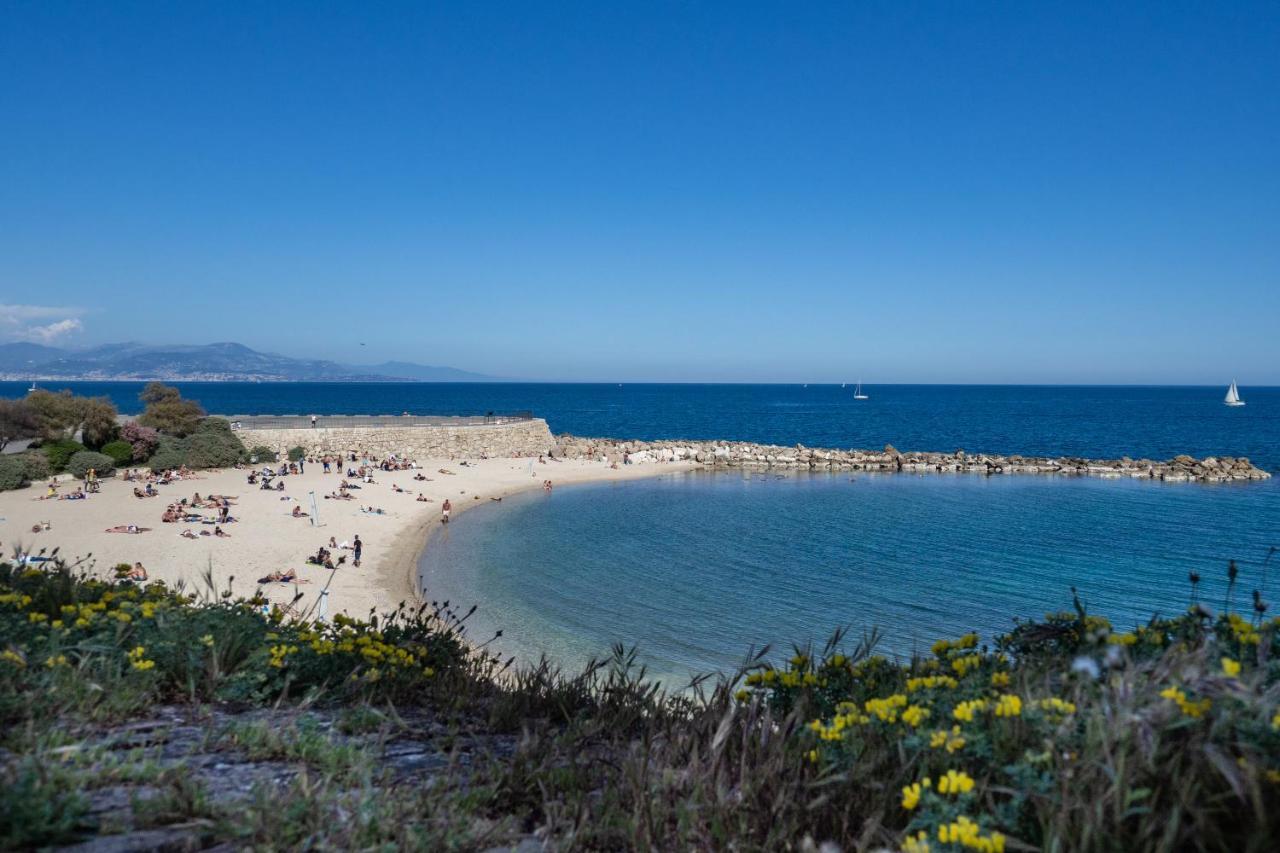 Charmant Appartement Spacieux Pour 6P Vue Mer Vieil Antibes Exterior foto