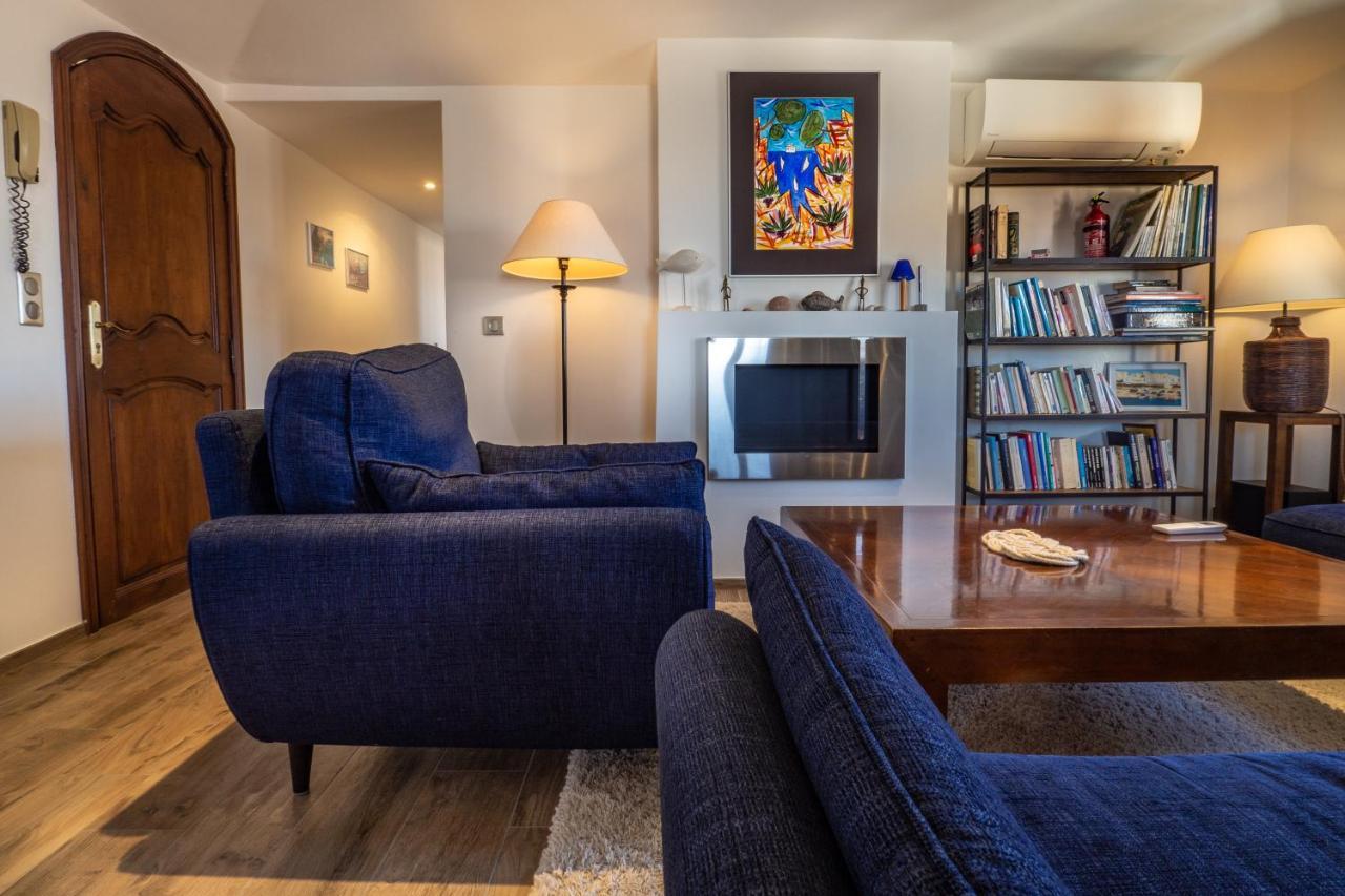 Charmant Appartement Spacieux Pour 6P Vue Mer Vieil Antibes Exterior foto